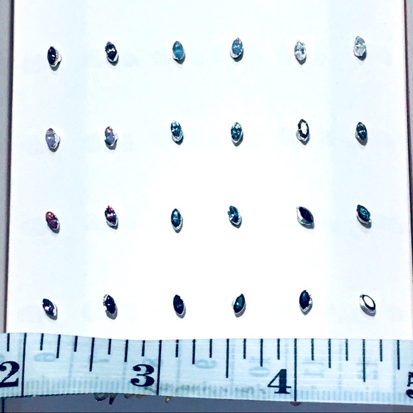 LC Lauren Conrad Multi-Pack Earrings 12 Pairs - Picture 2 of 2